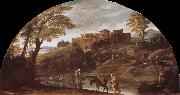 Annibale Carracci Escape to Egypt oil painting